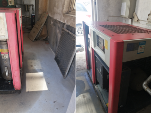 如此陋室，住在這里的螺桿空壓機(jī)都快哭了！