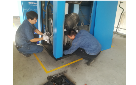 睿寂行空壓機保養協議簽訂