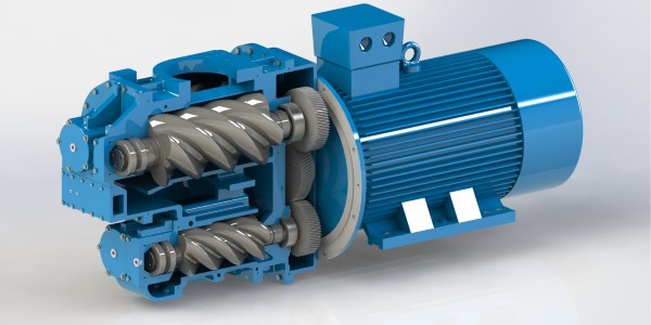 兩級壓縮空壓機是如何工作的？